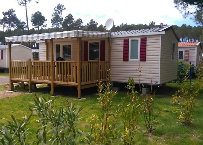 キャンプ場 Les Dunes De Contis 4 Etoiles